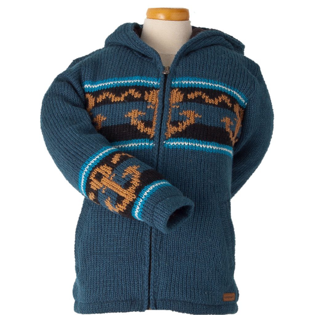 Captain Kids' Sweater - wool jumper w/ anchors – Lost Horizons USA