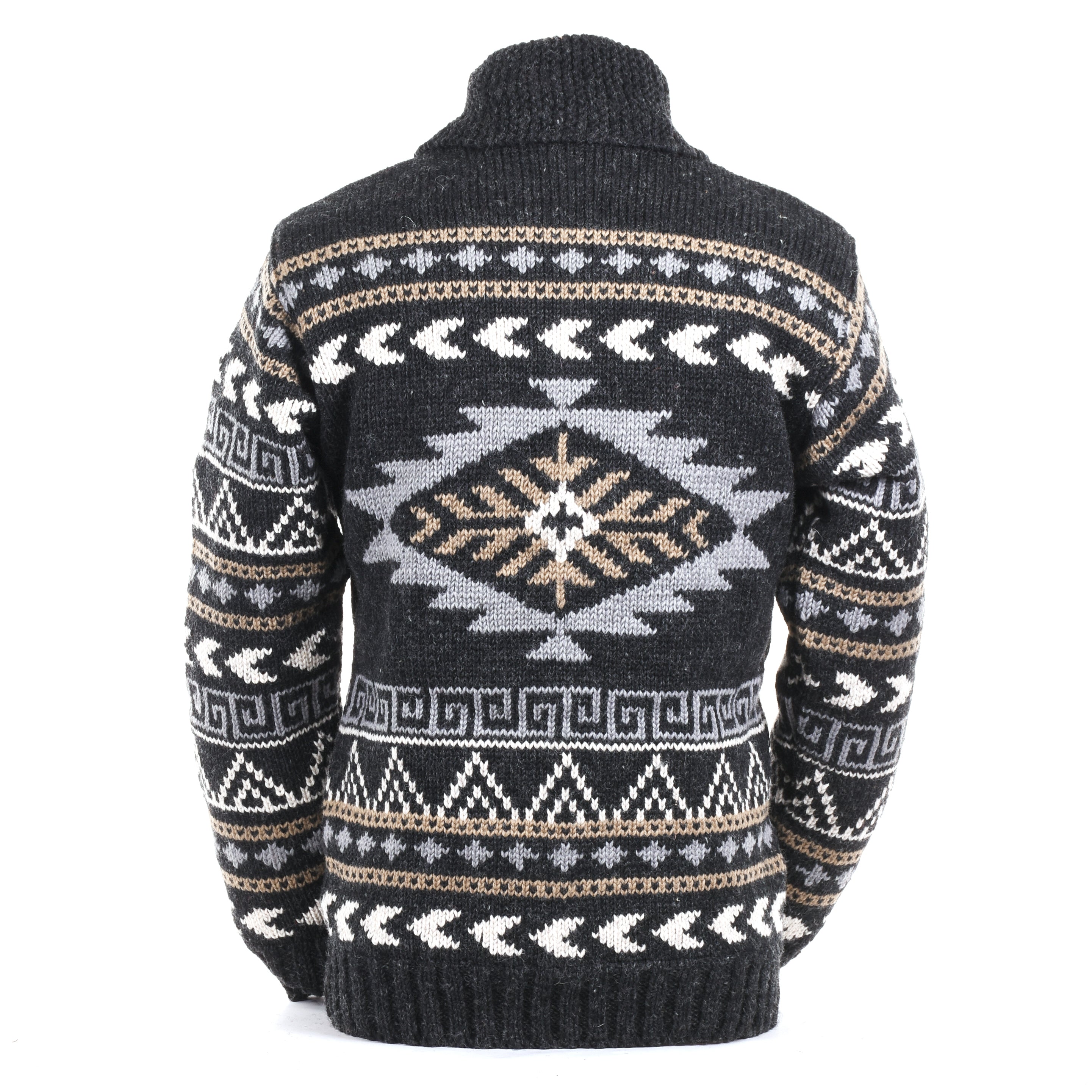 ニット・セーター IONSEOUL Jack Ranch Paisley Knit JE750 Wyatt Cable Knit Sweater | Old Ranch Brands