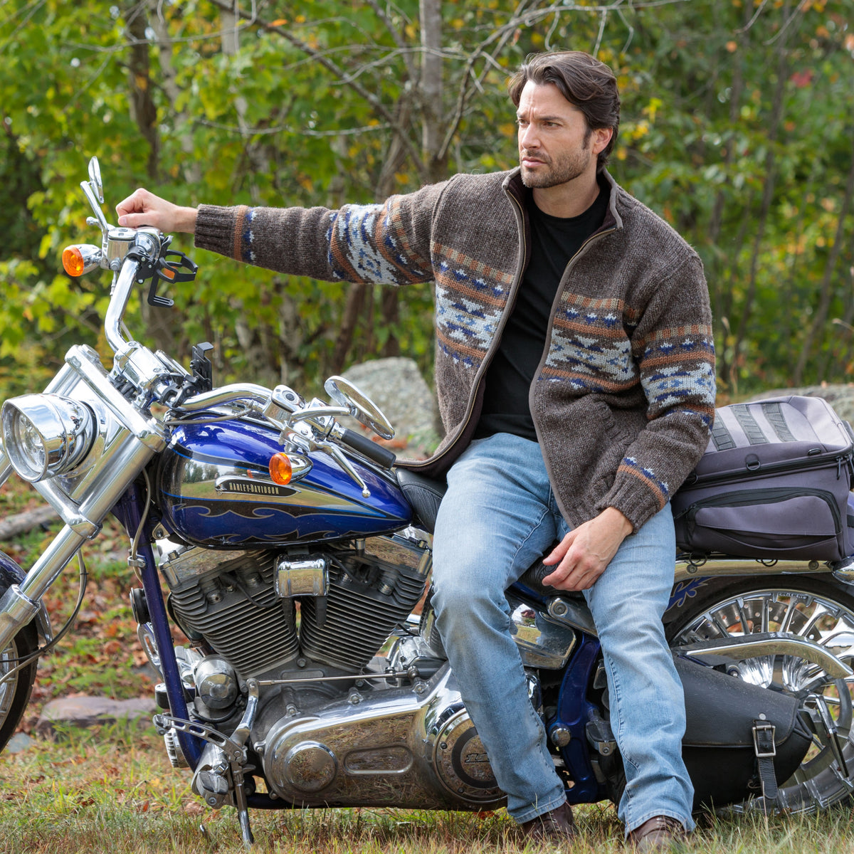 Austin Sweater/Coat - American southwest Design 100% wool – Lost ...
