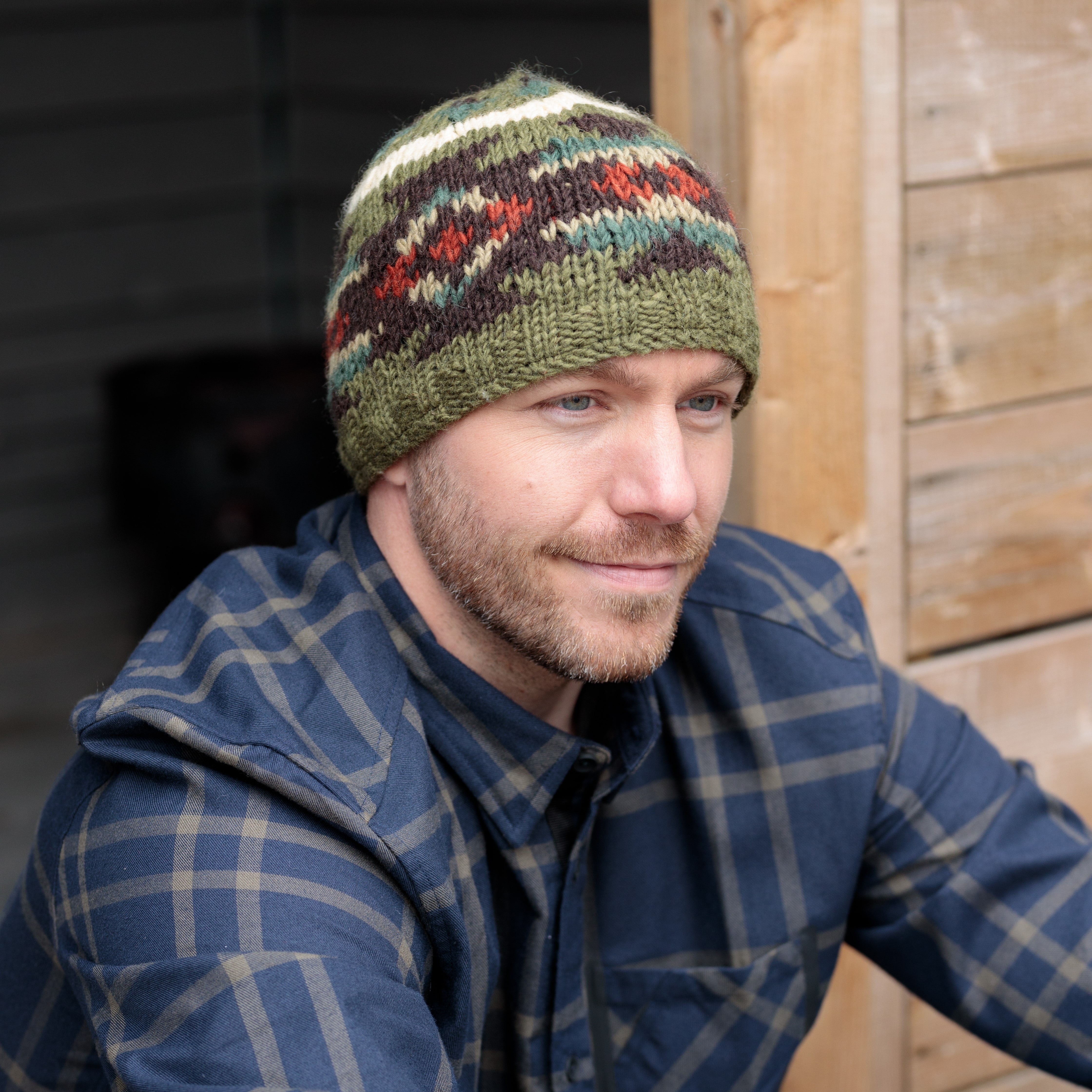 Men's Beanies & Hats by Lost Horizons - 100% Handmade Wool