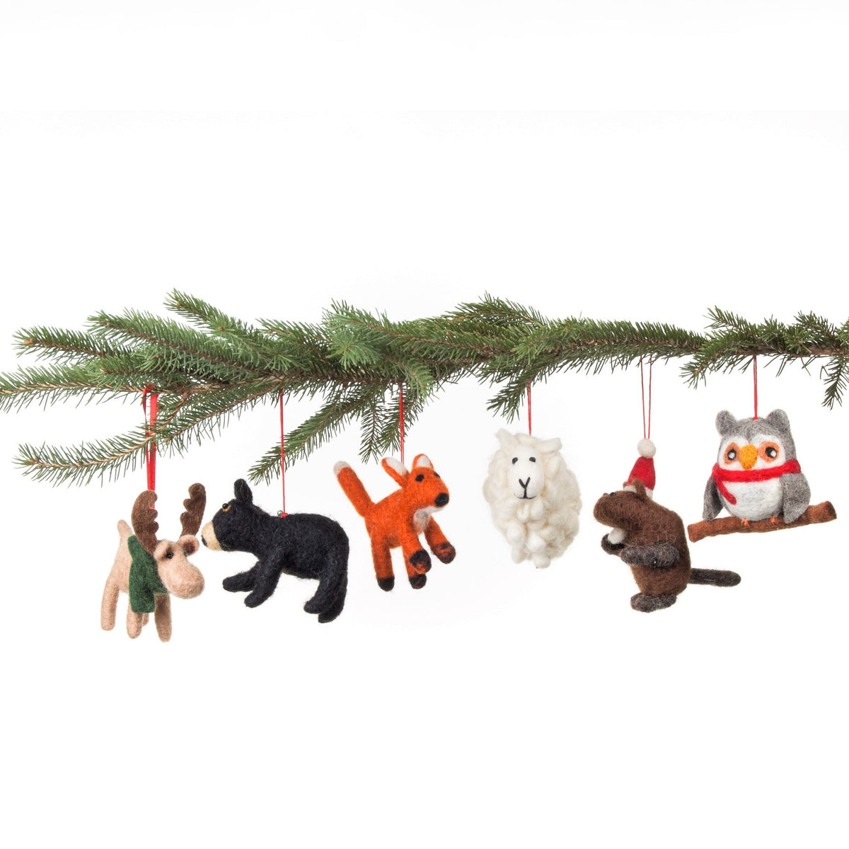 Felt Friends Ornaments