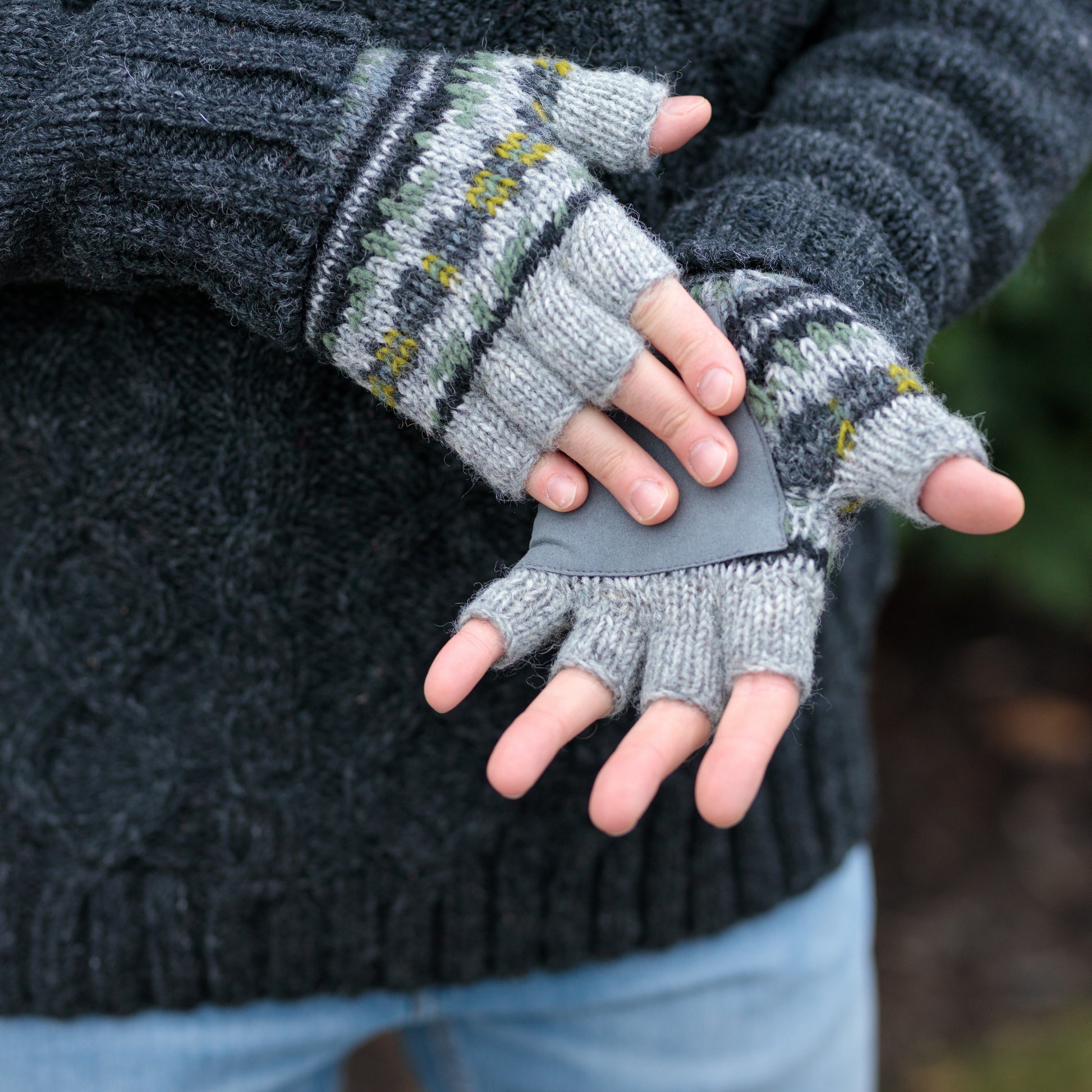 unisex aeolus warm handschuhe Lost Horizons Axel fingerless gloves O/S