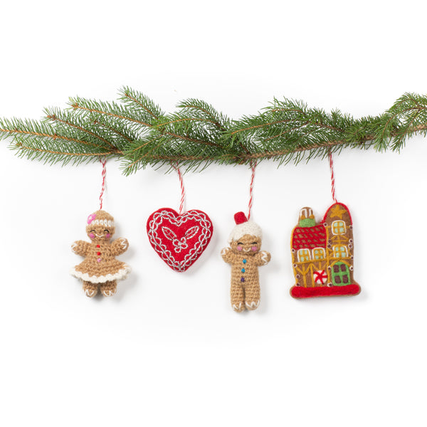 Gingerbread Holiday Ornaments