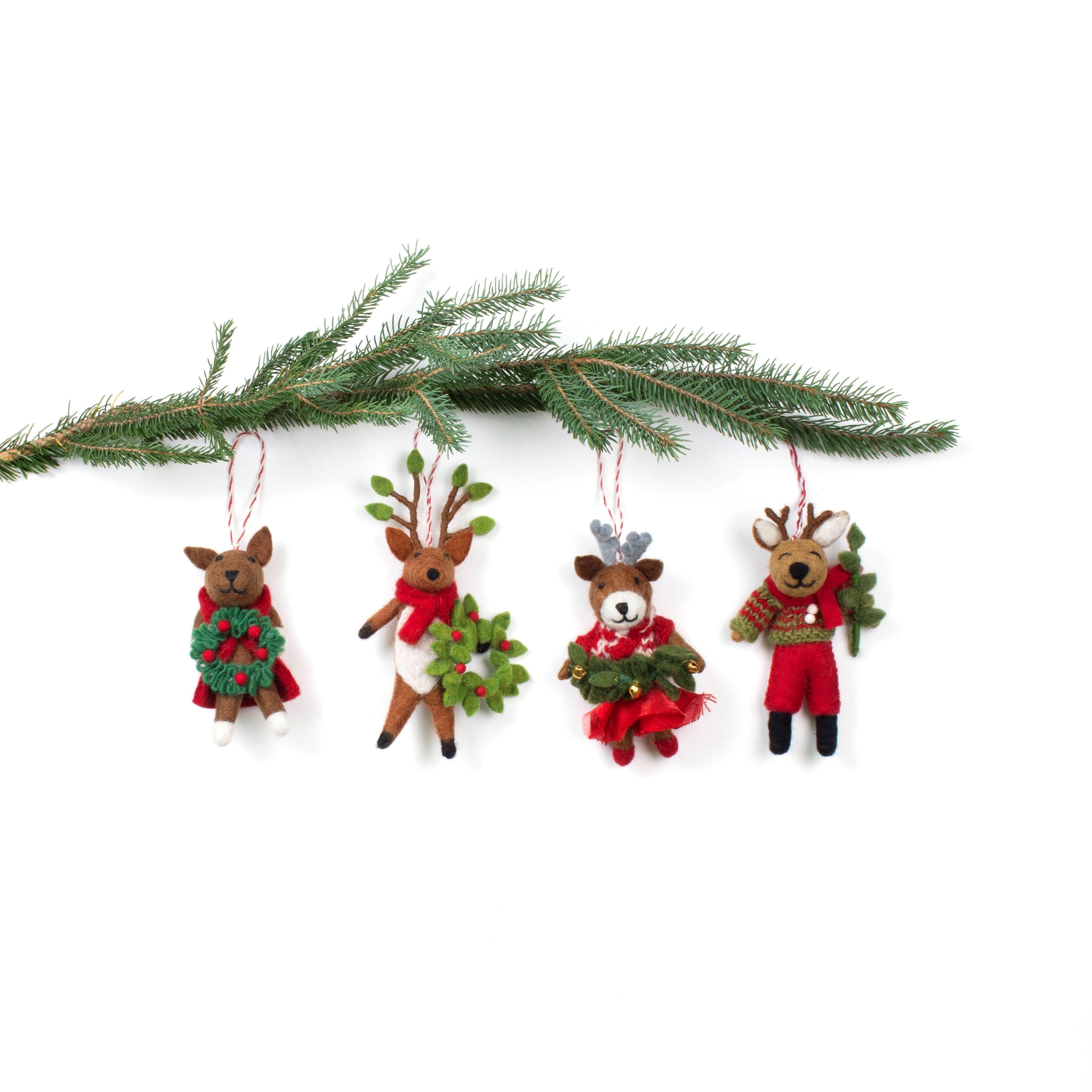 Merry Menagerie Ornaments