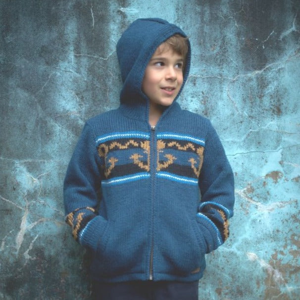 Captain Kids' Sweater - wool jumper w/ anchors – Lost Horizons USA