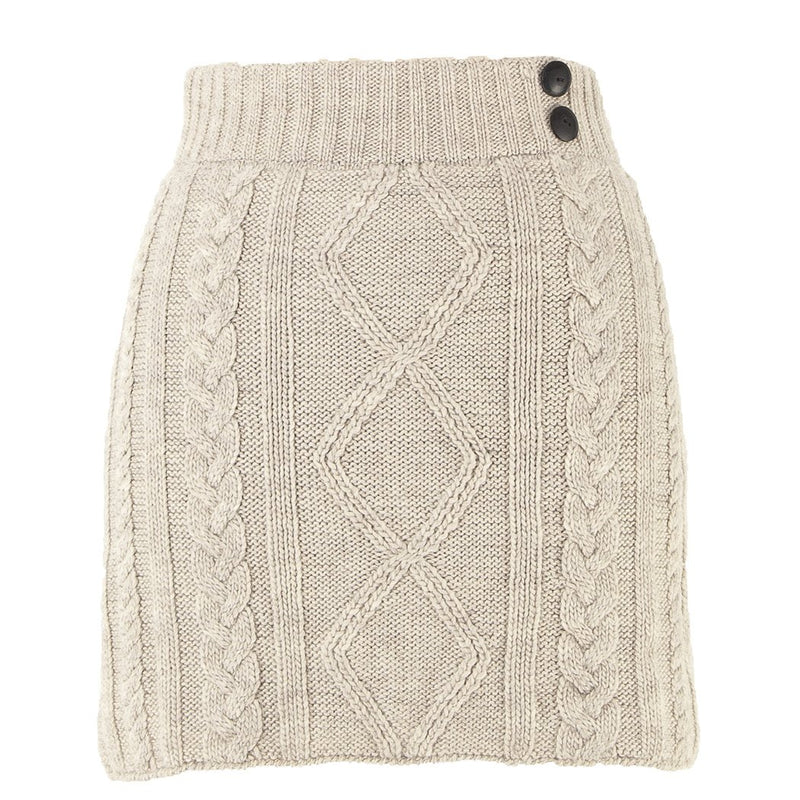 Cable knit skirt hotsell